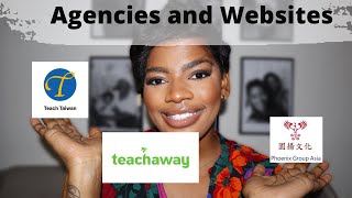 AGENCIES AND WEBSITES FOR TEACHING JOBS IN TAIWAN