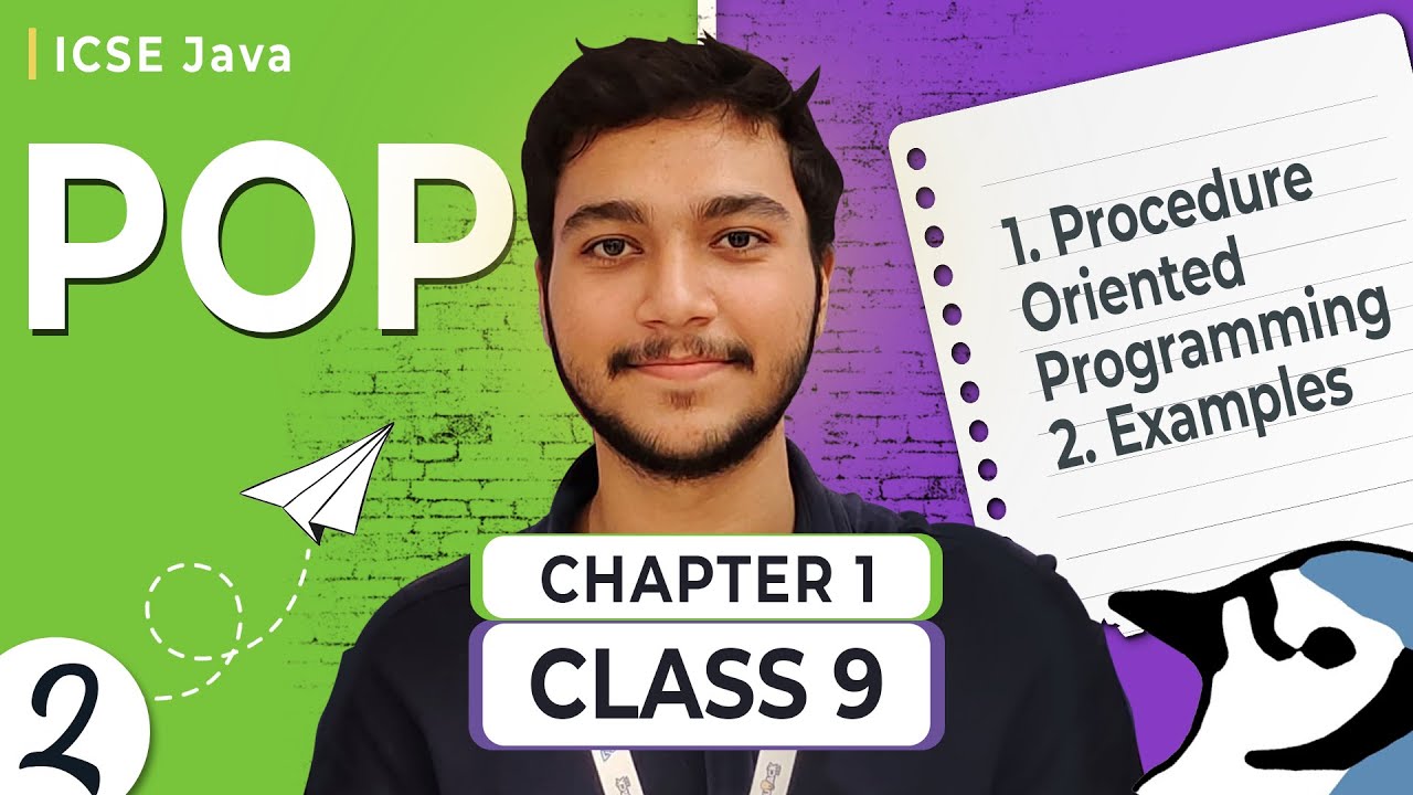 L002 | Procedure Oriented Programming | Class 9th | ICSE | Computer ...