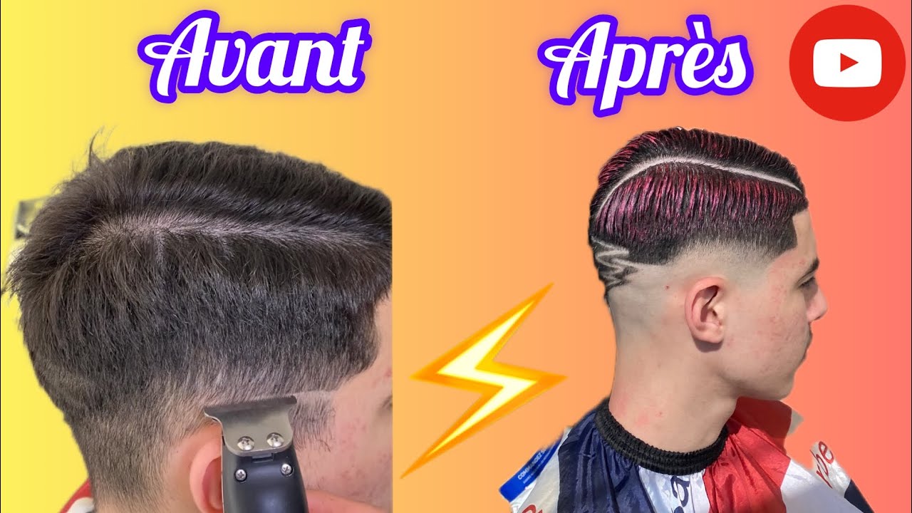 TUTO: D’UN DÉGRADÉ A BLANC EN 5 MINUTES 🔥💈. - YouTube
