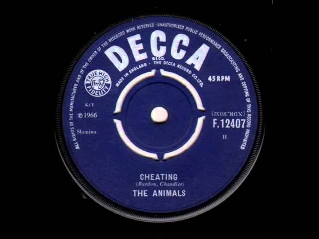 The Animals "Cheating" auf YouTube ansehen The Animals "Cheating" auf YouTube ansehen