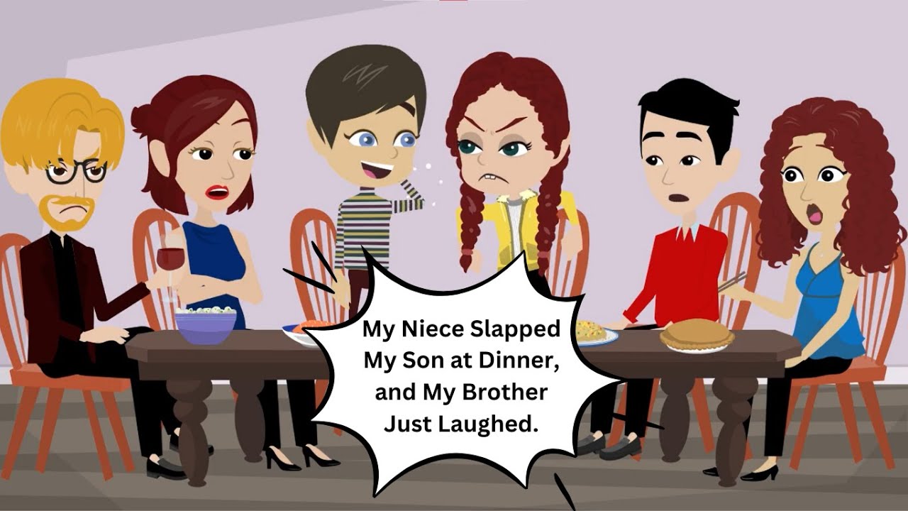 My Niece Slapped My Son at Dinner, and My Brother Just Laughed.