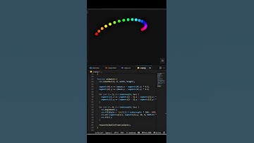 Colorful Cursor Animation with JavaScript ✨ | HTML CSS JS Project. #javascript #html #css