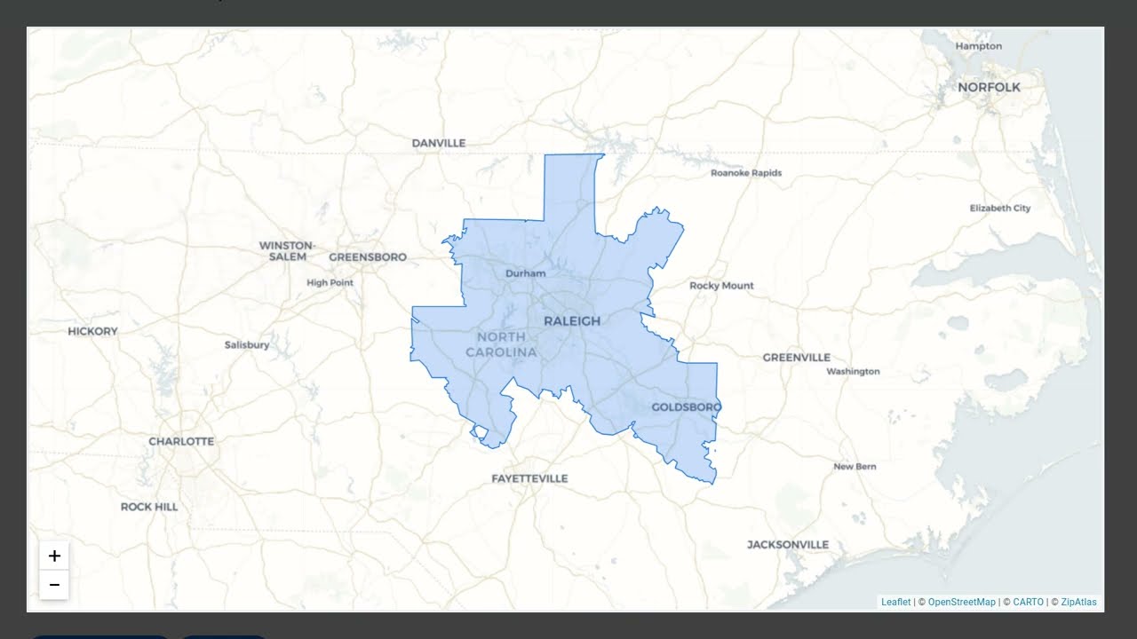 919 Area Code (North Carolina) Social & Economic Profile