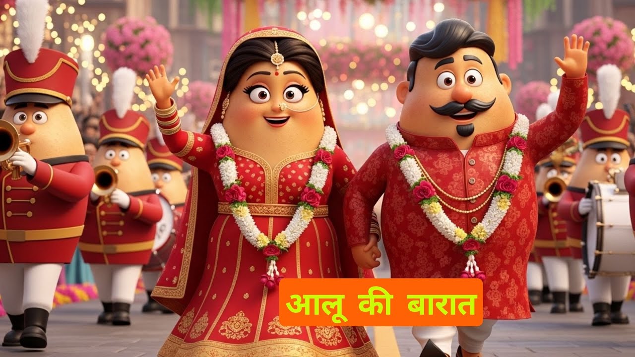 Aalu Ki Barat | Kids Hindi | Hindi Cartoon Video | आलू की बारात