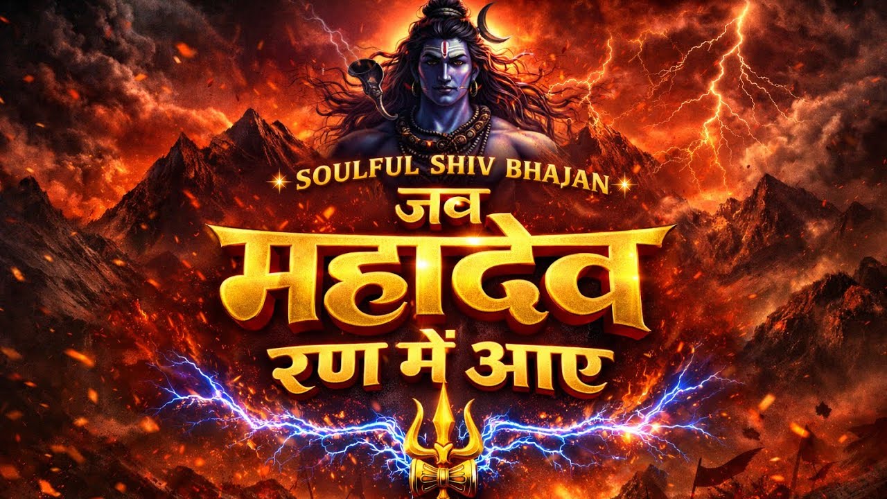जब महादेव रण में आए | Powerful Shiv Bhajan 2026 | Mahadev Attitude Song | Har Har Mahadev 🔥
