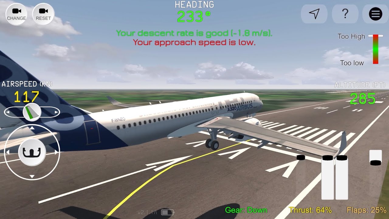 RC FS Advanced New Flight Simulator A320Neo. Good Day LS New Game Play ...