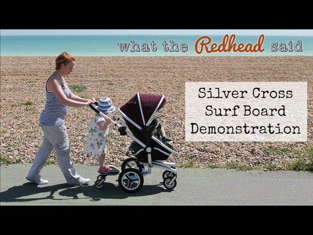 silver cross surf buggy board graphite