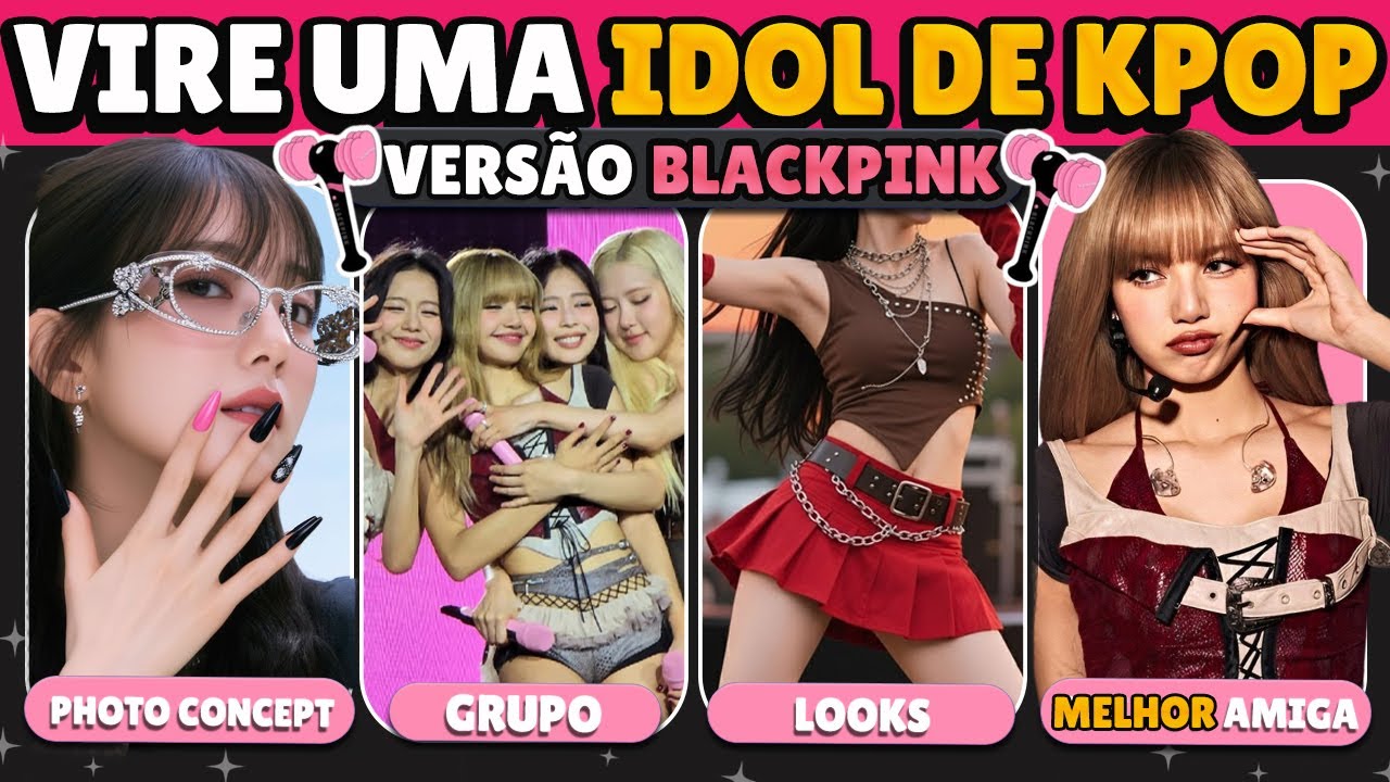 🎤 Monte Sua Vida Como Idol: Torne-se a 5ª Integrante do BLACKPINK ✨