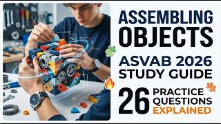Assembling Objects ASVAB Study Guide 2026 🧩🔥 26 Practice Questions Explained