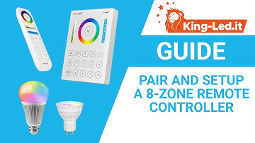 How To Control Your Smart Lights with a Mi-Light Controller (8-zone remote controllers B8/FUT089)