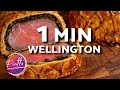 Beef Wellington in 1 MIN!