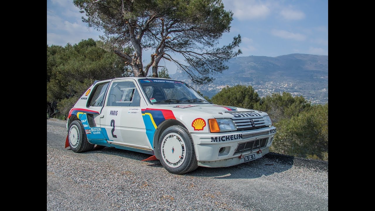 Пежо 205 Т16 Ралли группы Б. Peugeot 205 T16 Rally group b