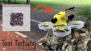 Jhemchu F4 Whoop FC test wiring, testing and flying (flight control termurah)