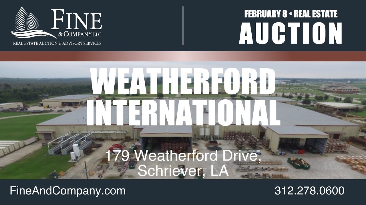 Weatherford International Auction! Schriever, LA YouTube
