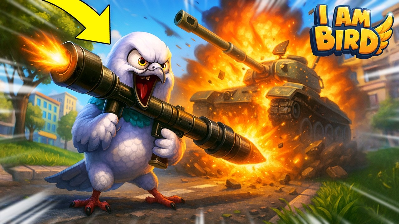 TESTUJĘ WSZYSTKIE BRONIE BY ZNISZCZYĆ CZOŁG w I Am Bird VR!