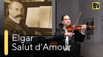 ELGAR: Salut d'Amour | Antal Zalai, violin 🎵 classical music