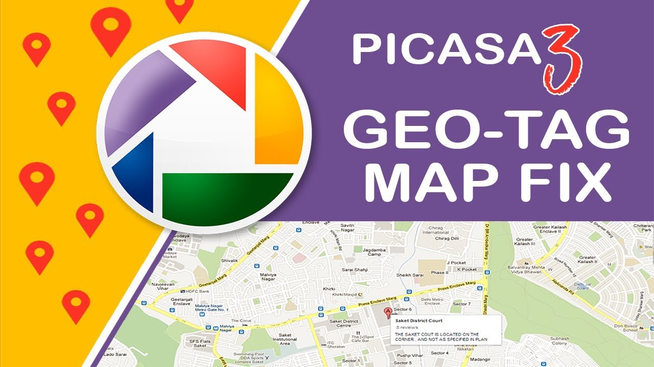 picasa3 2022 Cách gắn thẻ địa lý cho ảnh - MIỄN PHÍ! (Bản sửa lỗi gắn thẻ địa lý Picasa 3 dành cho Windows)