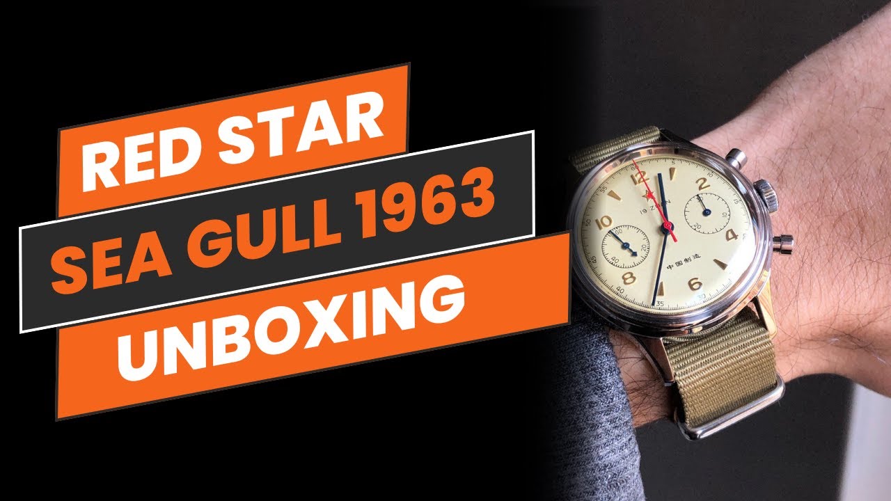 Unboxing Red Star - Seagull 1963 - 38 mm