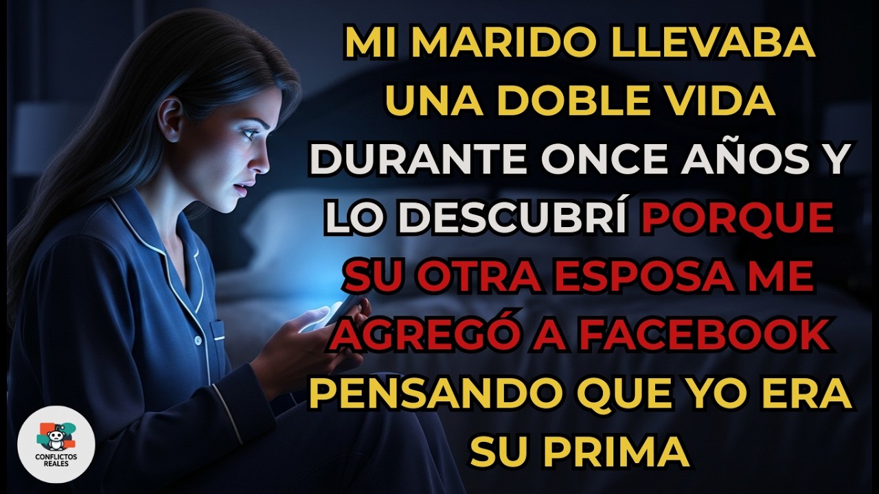 Mi marido llevaba una doble vida durante once años y lo descubrí porque su otra esposa me agregó ...