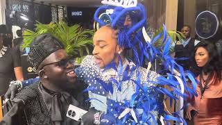 DENRELE EDUN AND FOLAGADE BANKS AT AMVCA 2024