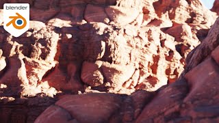 Easily Create Realistic Canyons in Blender 3.1