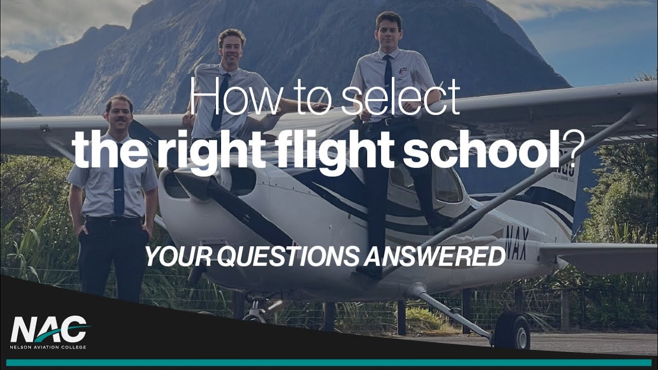How to choose the right flight school