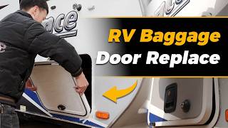 How to Replace an RV Baggage Door | Easy DIY Tutorial