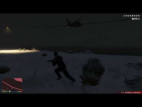 GTA 5 - Christmas 2021 Stealing Money From The Triads + Six Star Escape