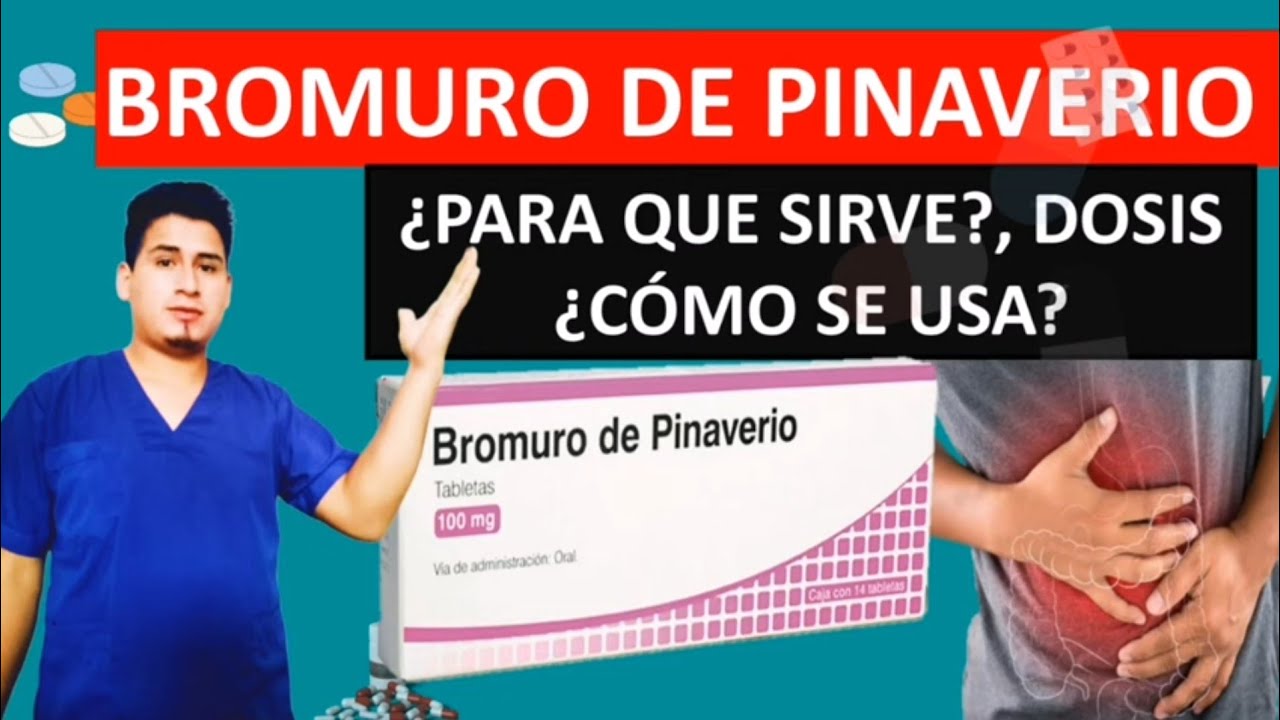Bromuro de pinaverio para que sirve