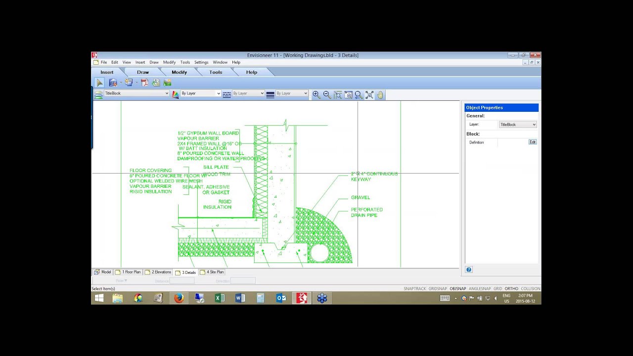 Live Webinar - Creating Working Drawings in Envisioneer