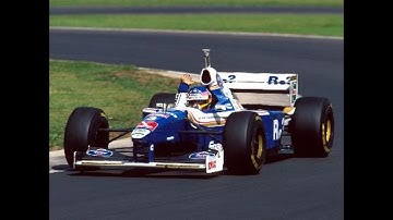 Lap Around 90s Silverstone (Williams FW19) 1:34.658