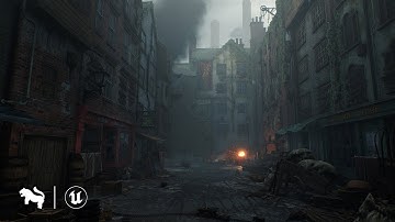 Victorian Decayed Alley / Unreal Engine 5
