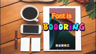 Xiaomi Pad 5 | How to Change Font
