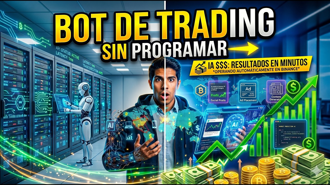 Cómo crear un BOT de TRADING con IA en Binance SIN programar (Paso a ...