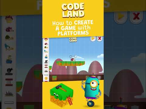 Create Platforms. Enemies - Code Land