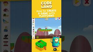 Create Platforms. Enemies - Code Land