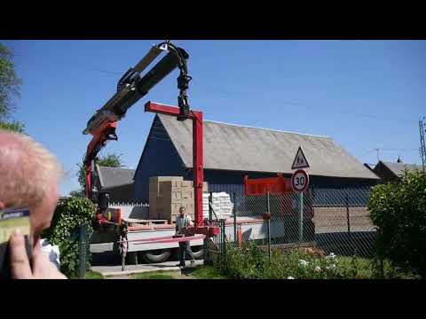 Livraison des matériaux- le 14 mai 2019-Clôture- mur en parpaings