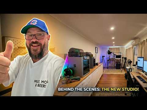 Behind The Scenes Studio Setup