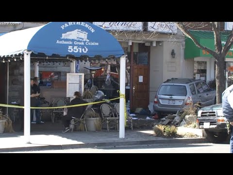 2 women dead after diners hit by car on Parthenon Restaurant patio in NW DC