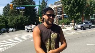 The Undercover Busker Serenades Jordan at Edgemont Liquor Store!