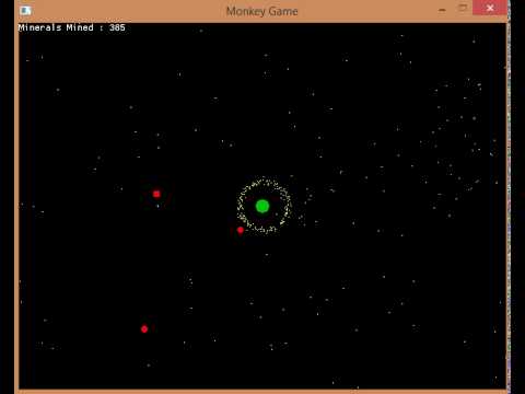 Monkey-X -  top down 2d space mining ai