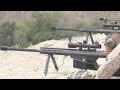 Крупнокалиберная снайперская винтовка Barrett M107 / Учебный центр морской пехоты США.