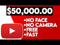 Earn $50,000 On YouTube Without Making Videos (Make Money Online 2021)