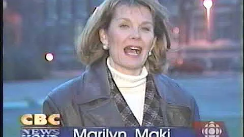 Saskatoon CTV News 1998 Rob McDonald Cynthia Block...