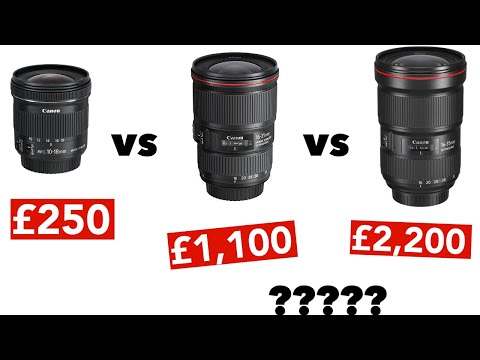 Canon 16-35mm f/4L IS USM vs f/2.8L III USM TRUE-TO-LIFE Comparison!