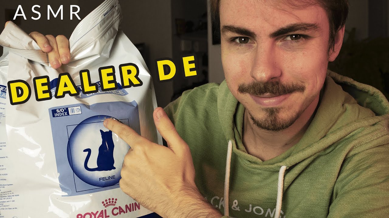 ASMR RP 🥫 Dealer de nourriture pour chat 🐱 (sisi ça détend)