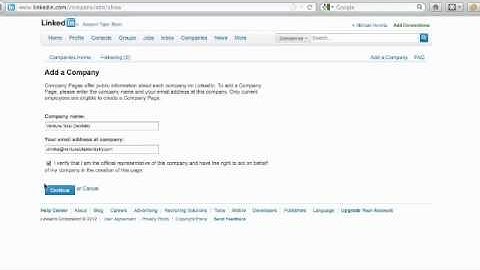 LinkedIn Business Page: Creating LinkedIn Company Page Video Tutorial