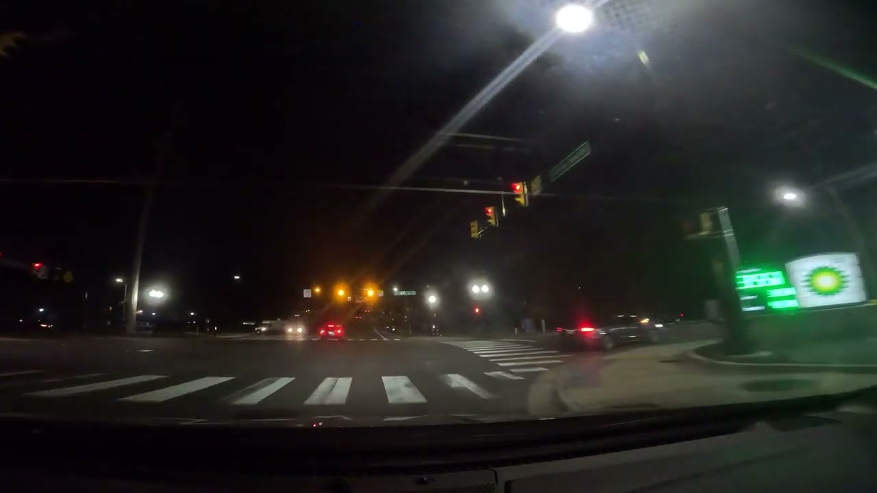 Night Wiew Climate control area. Washington. YouTube