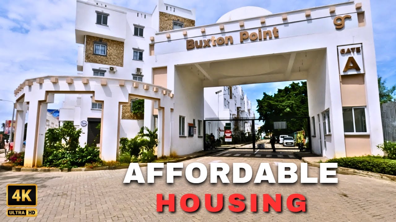 Buxton Point Affordable Apartments In Mombasa. 4K Walk YouTube