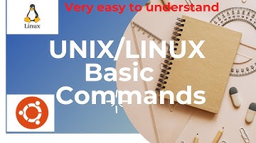 10 BASIC COMMANDS IN LINUX / UNIX || LINUX COMMANDS || UNIX COMMANDS  #Linux #unix # Unix is Easy